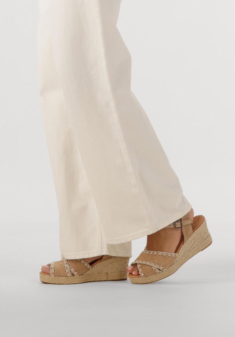 beige via vai sandalen met hak luisa ayla
