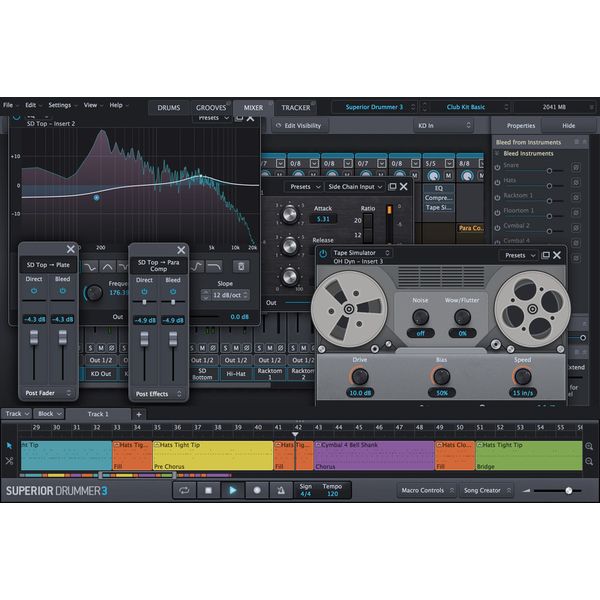 Toontrack Superior Drummer 3 Midi Edit.