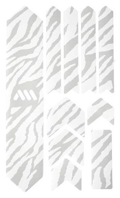 Kit de Protection All Mountain Style Extra Zebra blanc