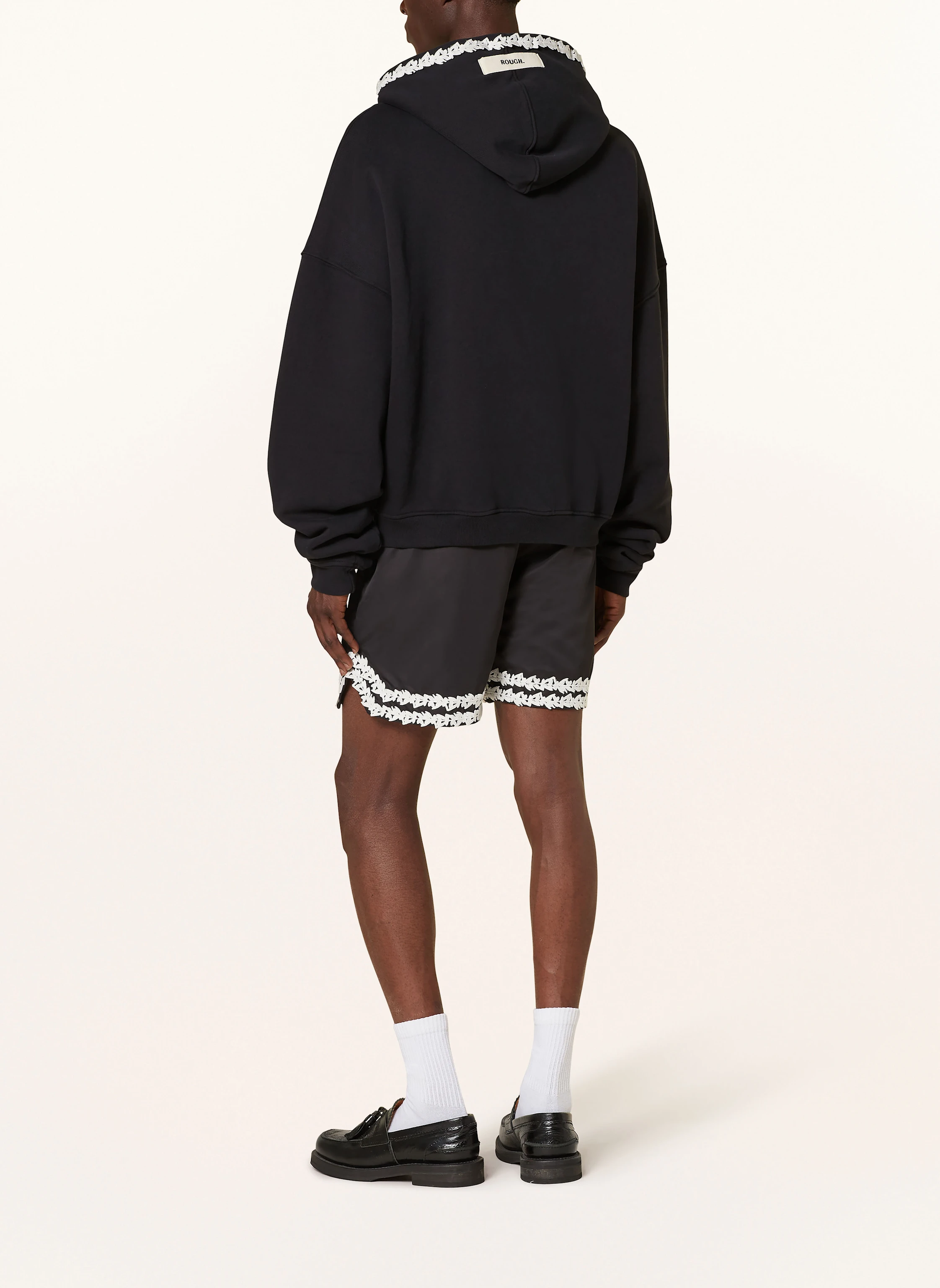rough. Oversized-Hoodie