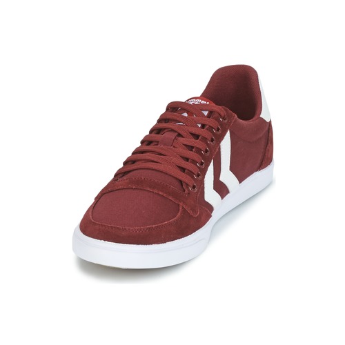 hummel - SLIMMER STADIL LOW - Bordeaux