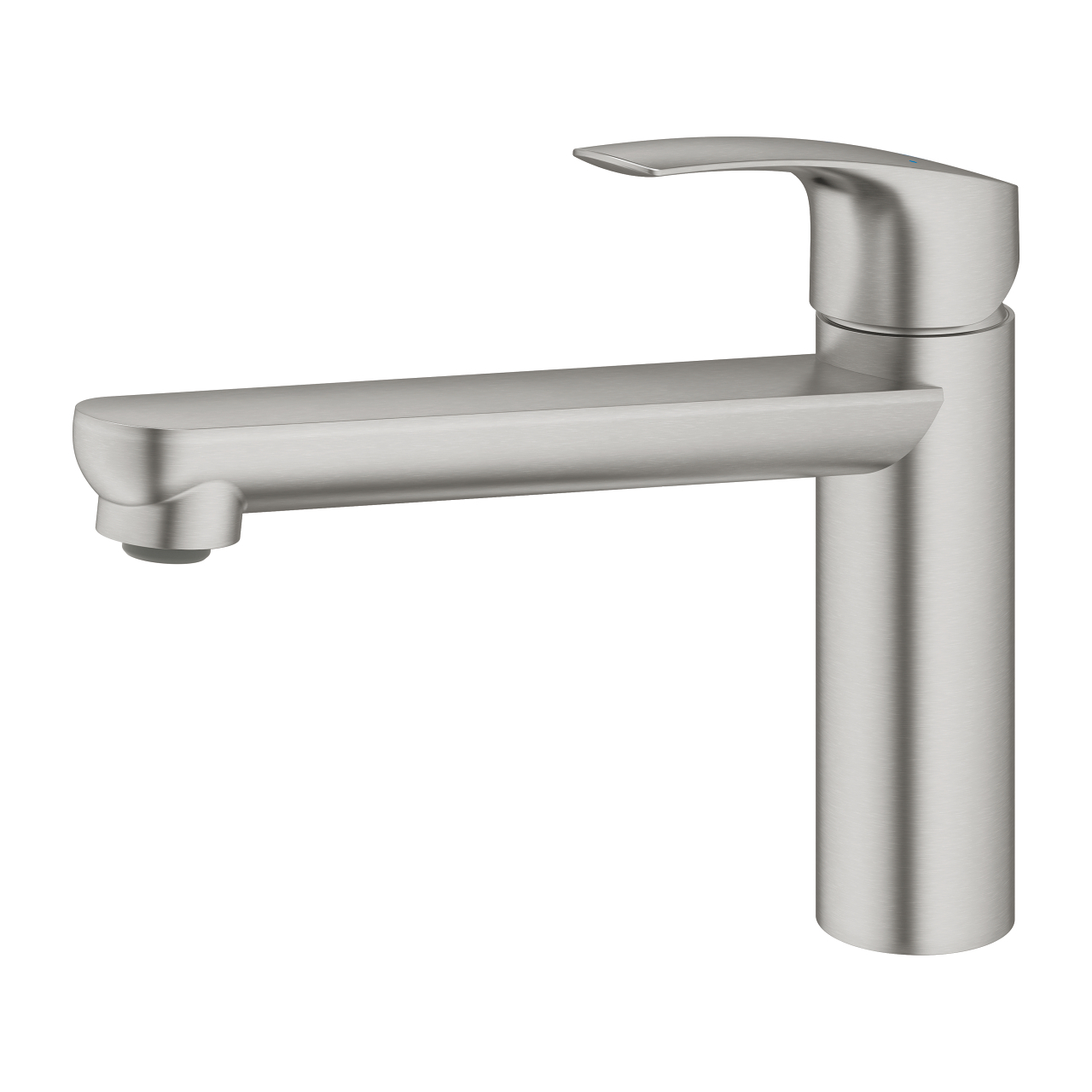 Grohe Eurosmart keukenkraan met medium draaibare uitloop RVS
