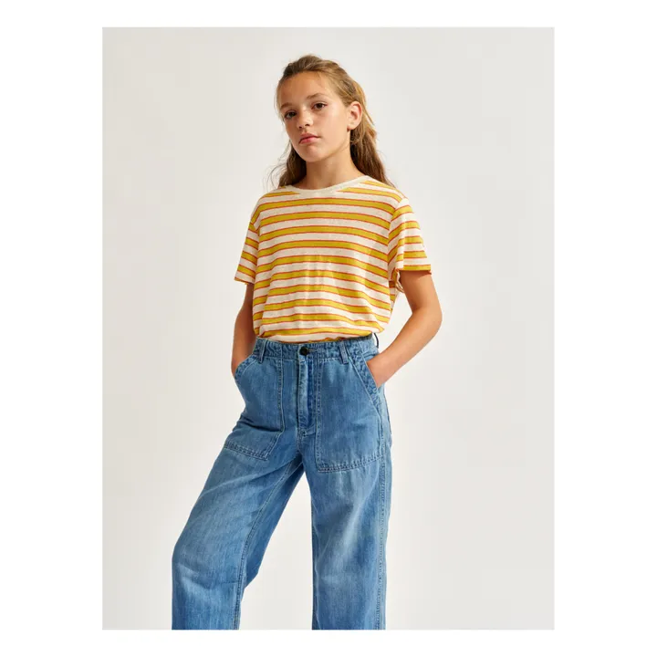 Bellerose T-shirt Mio Lin | Vert anis