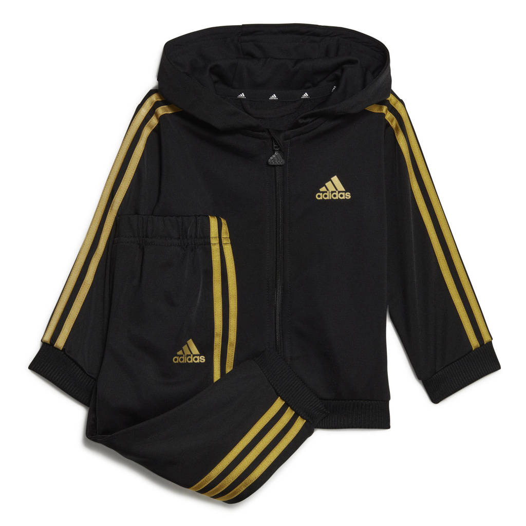 Super leuk paktrainingspak zwart/goud