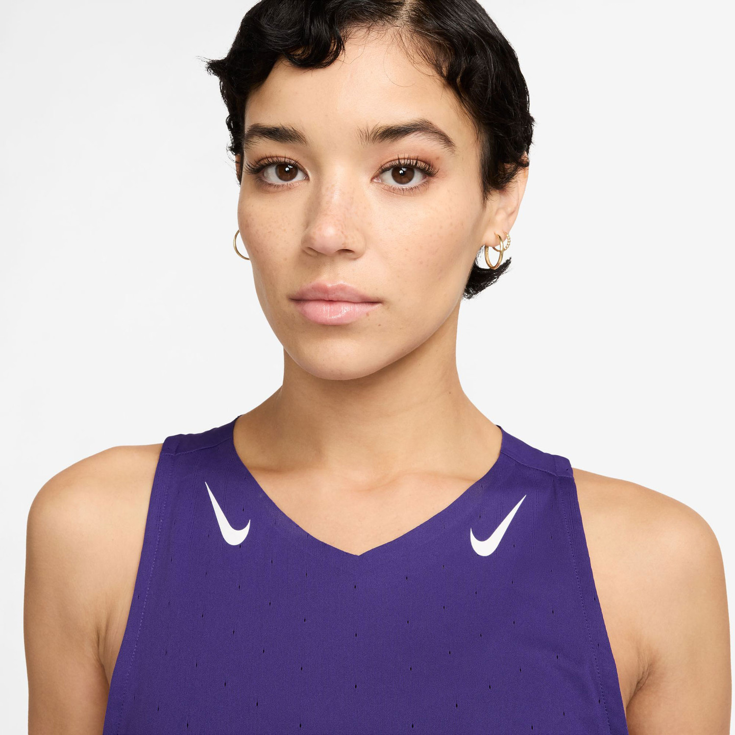 Nike Aeroswift Singlet Short Set Dames