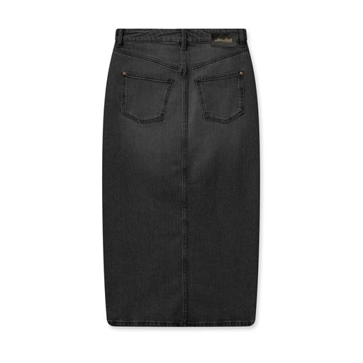 Mos Mosh Mella Denim Nederdel, Black, 26