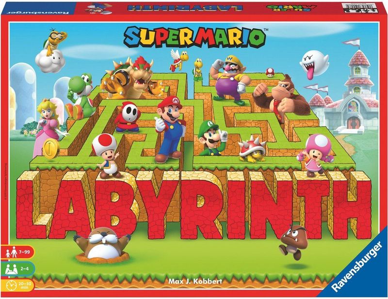 Ravensburger - Super Mario Labyrinth - Bordspel - 37 x 27 cm