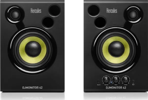 Hercules DJMonitor 42, 60 - 20000 Hz, 40 W, 80 W, 10,2 cm (4