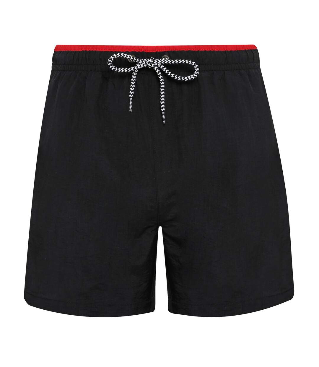 Asquith & Fox - Short de bain - Homme (Noir / rouge) - UTRW6242
