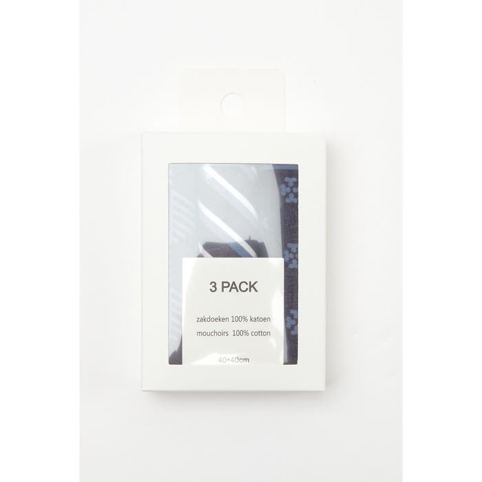 Veritas-3-pack zakdoeken weer