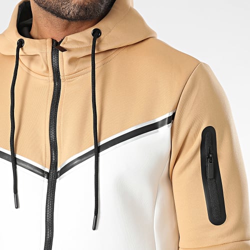 Ensemble De Survetement Camel Blanc