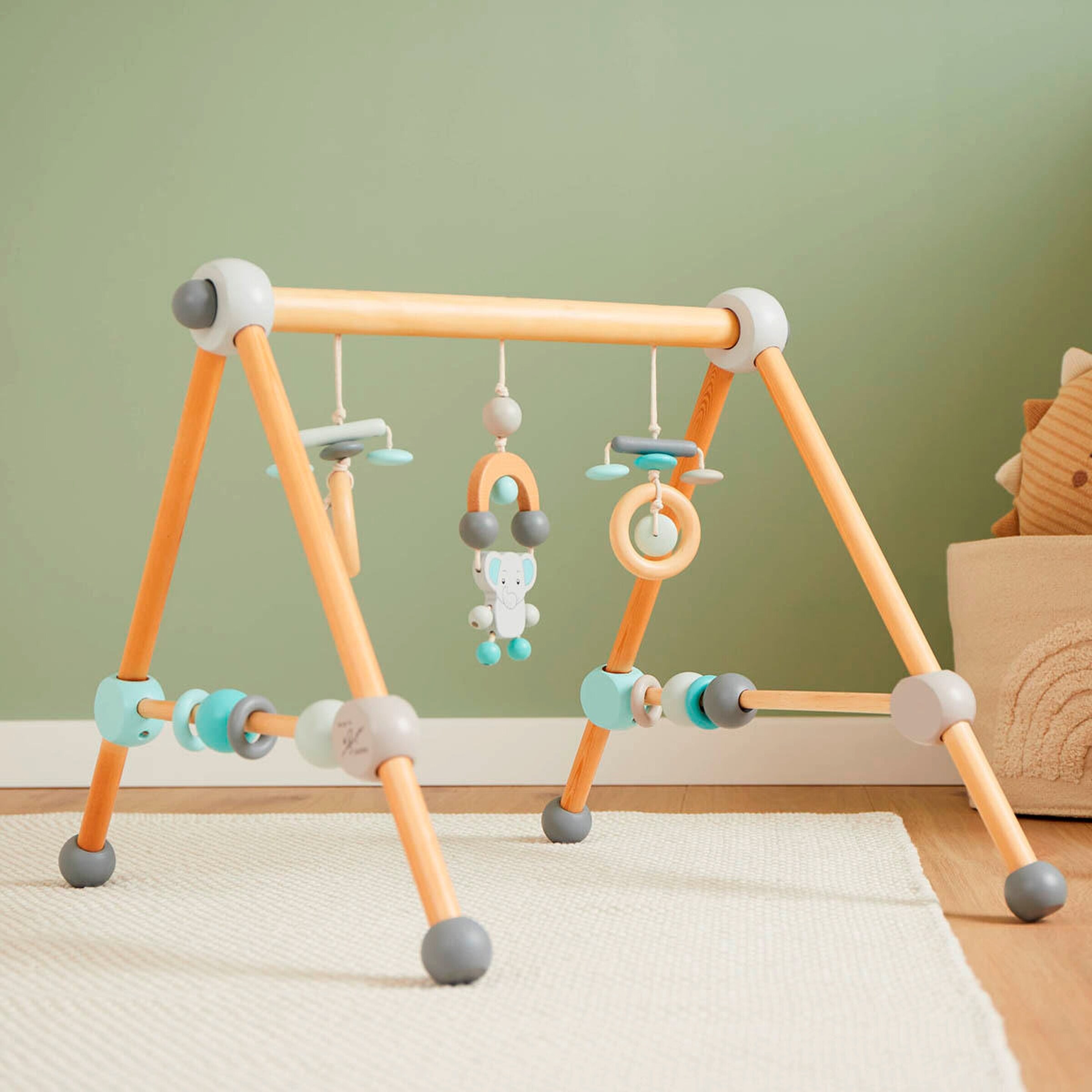 Bieco Spielbogen aus Holz - ab Geburt Blau