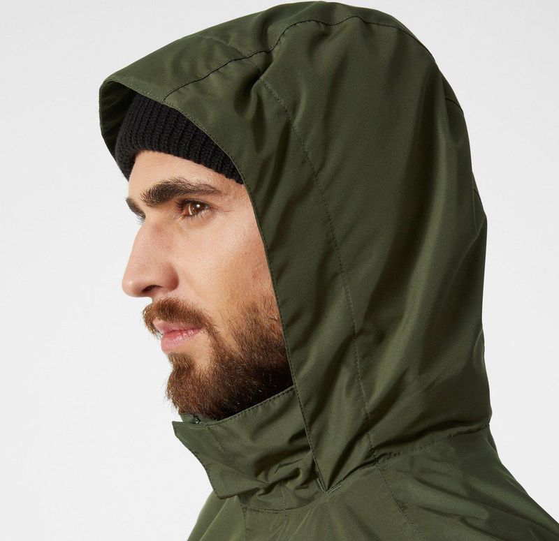 Helly Hansen Dubliner regenjas, heren, groen