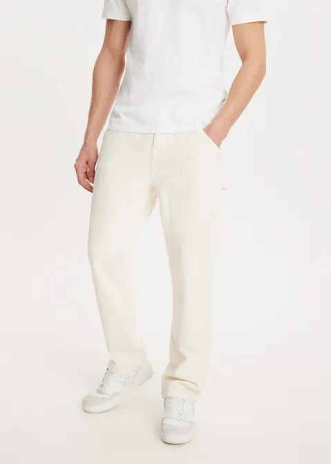 Bruno straight leg jeans off-white (WIT.O)