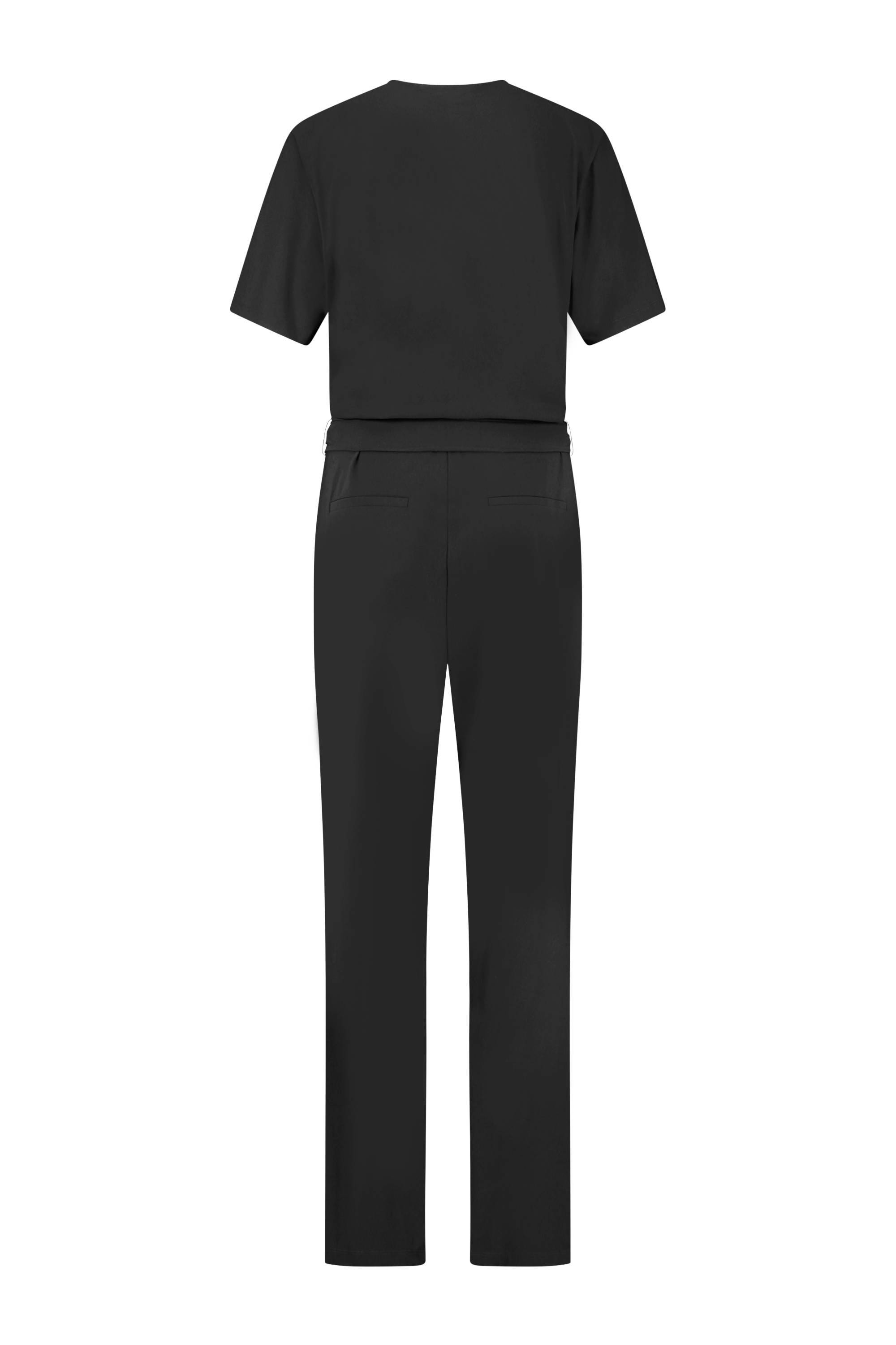 Expresso jumpsuit travelstof zwart