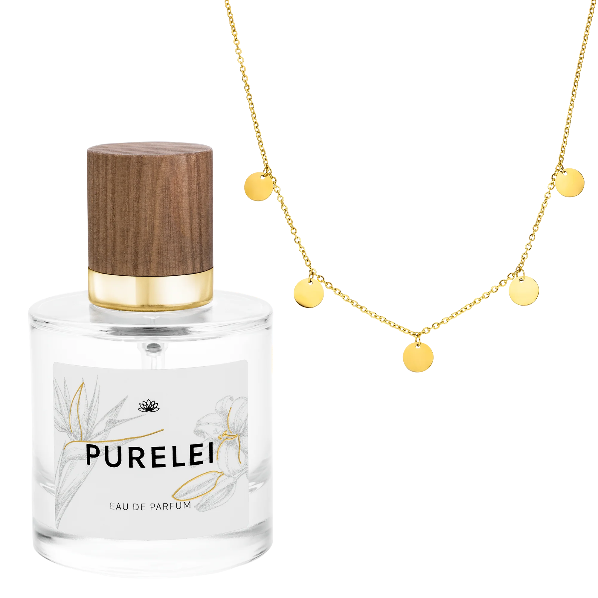 Eau de Parfum 50ml & Kalea Kette Set