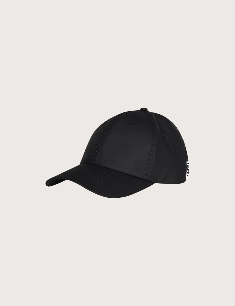 RAINS CASQUETTE CAP W1 NOIR