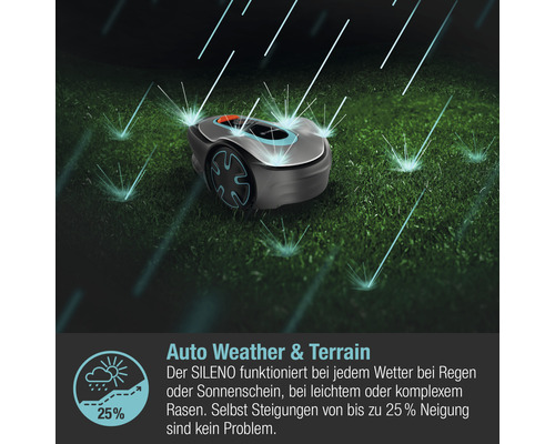 GARDENA Sileno minimo 250 robotmaaier met Bluetooth®