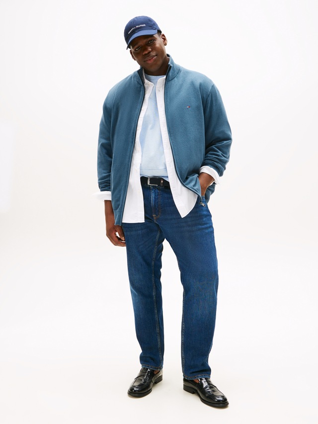 Tommy Hilfiger Big & Tall Strickjacke »BT-ESSENTIAL COTTON ZIP THRU-B« Grossen Grössen