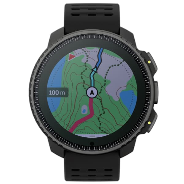 Montre cardio GPS SUUNTO VERTICAL STEEL SOLAR ALL BLACK