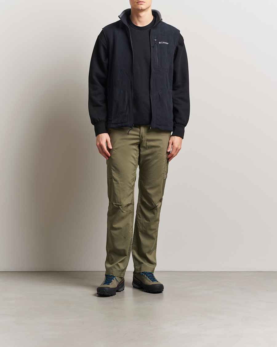 Columbia Fast Trek Full Zip Fleece Vest Black