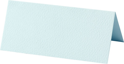 Bordkort - Lyseblå - 9X4 CM - 20 Stk
