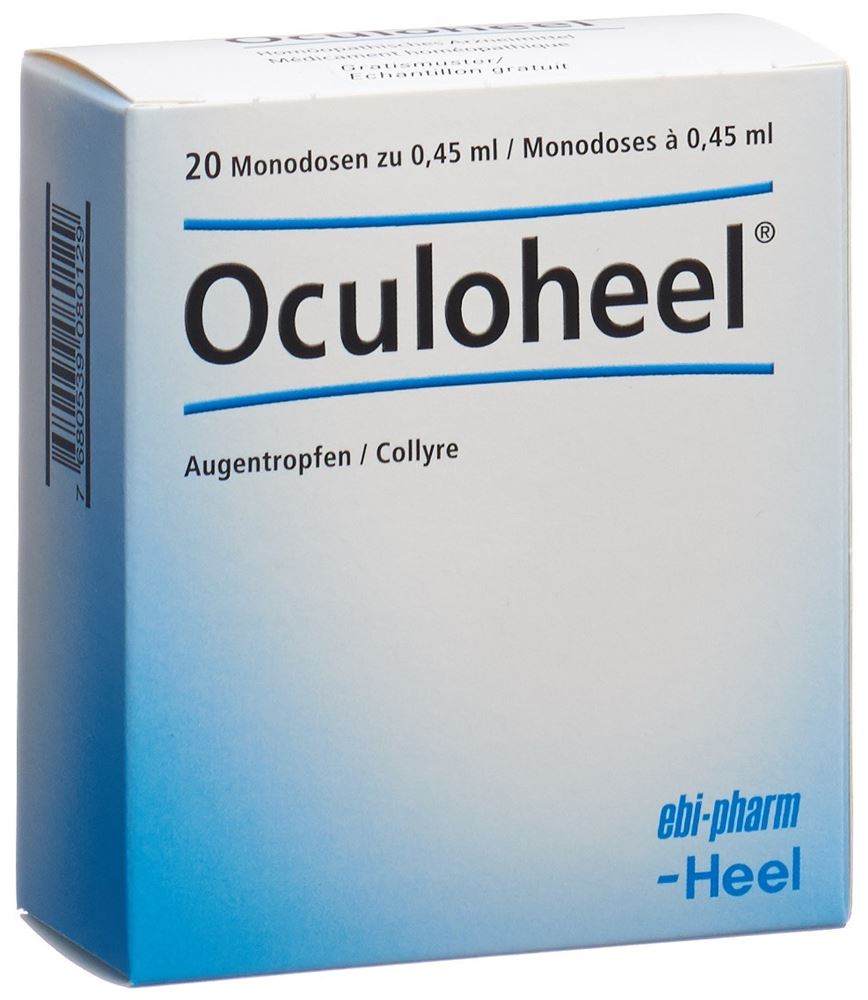 OCULOHEEL Gtt Opht Monodos 0.45 ml<br>20 × 0.45 ml, Monodosis, Augentropfen, Lösung