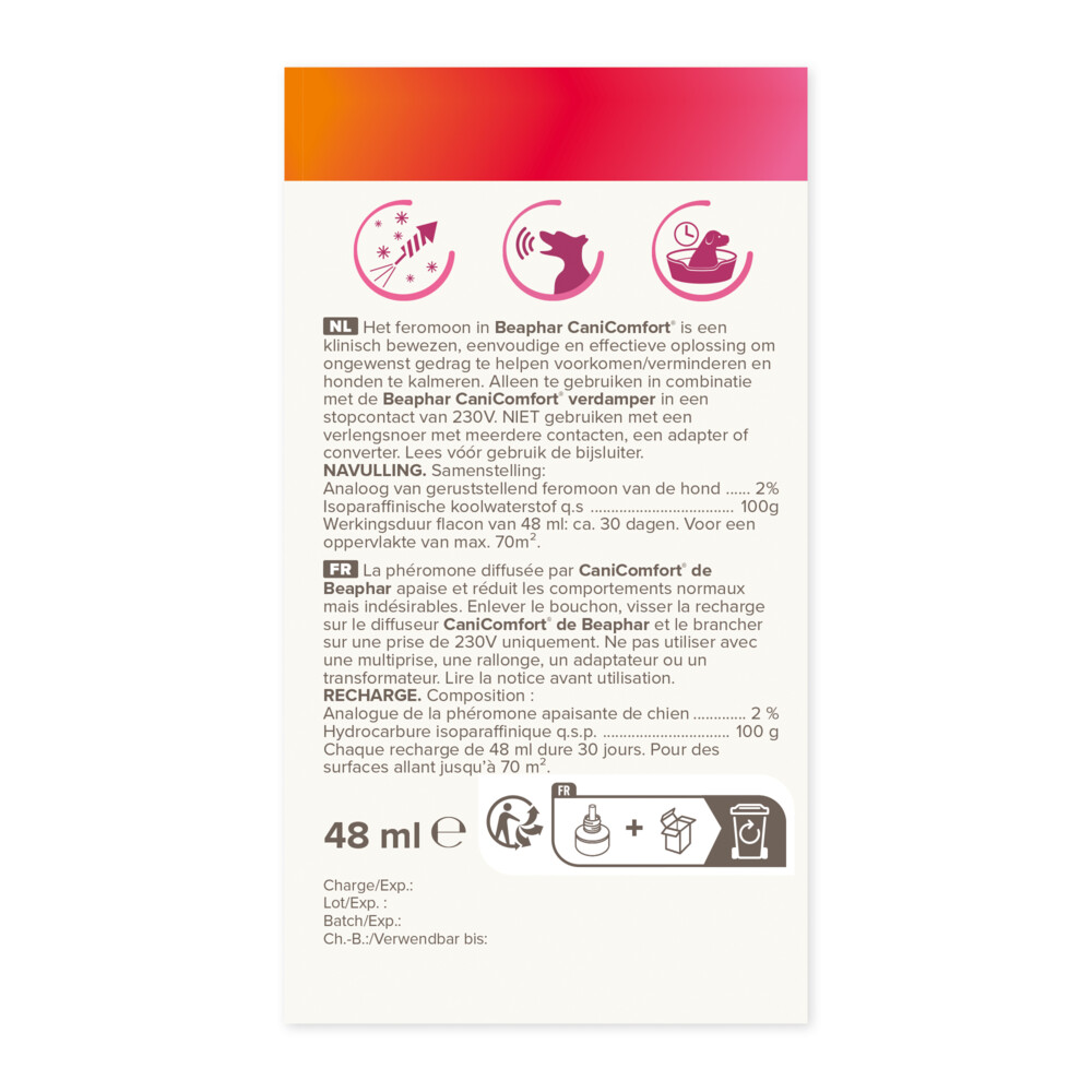 Beaphar CaniComfort Navulling Verdamper48 ml