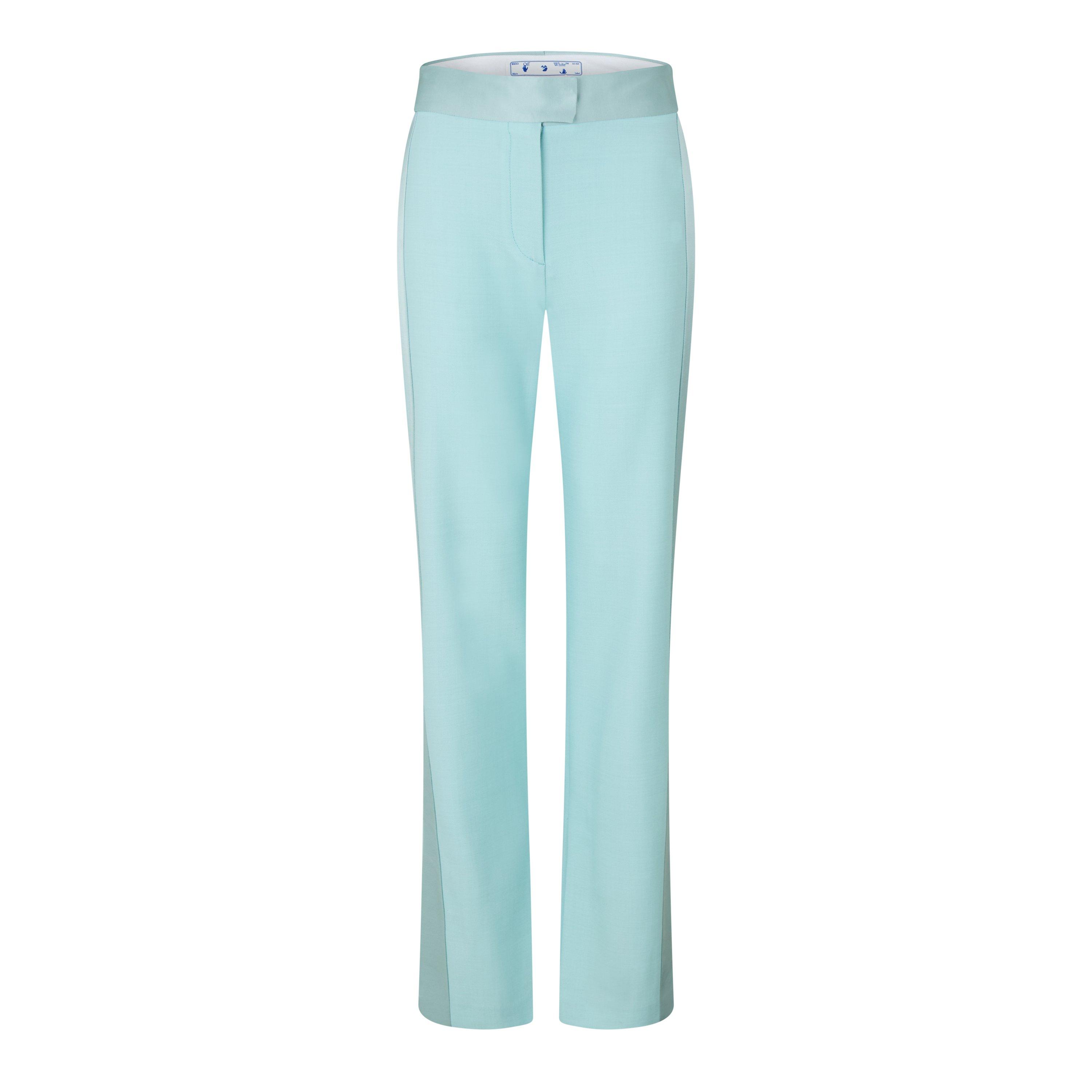Off White Tuxedo Trousers