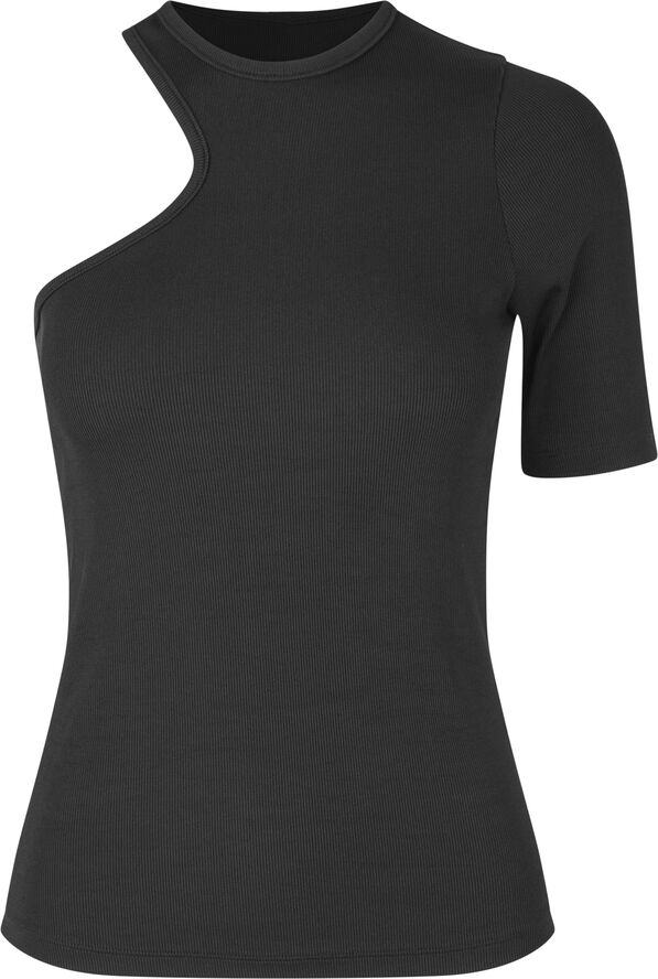 Oval Square OSParty cutout tee Black
