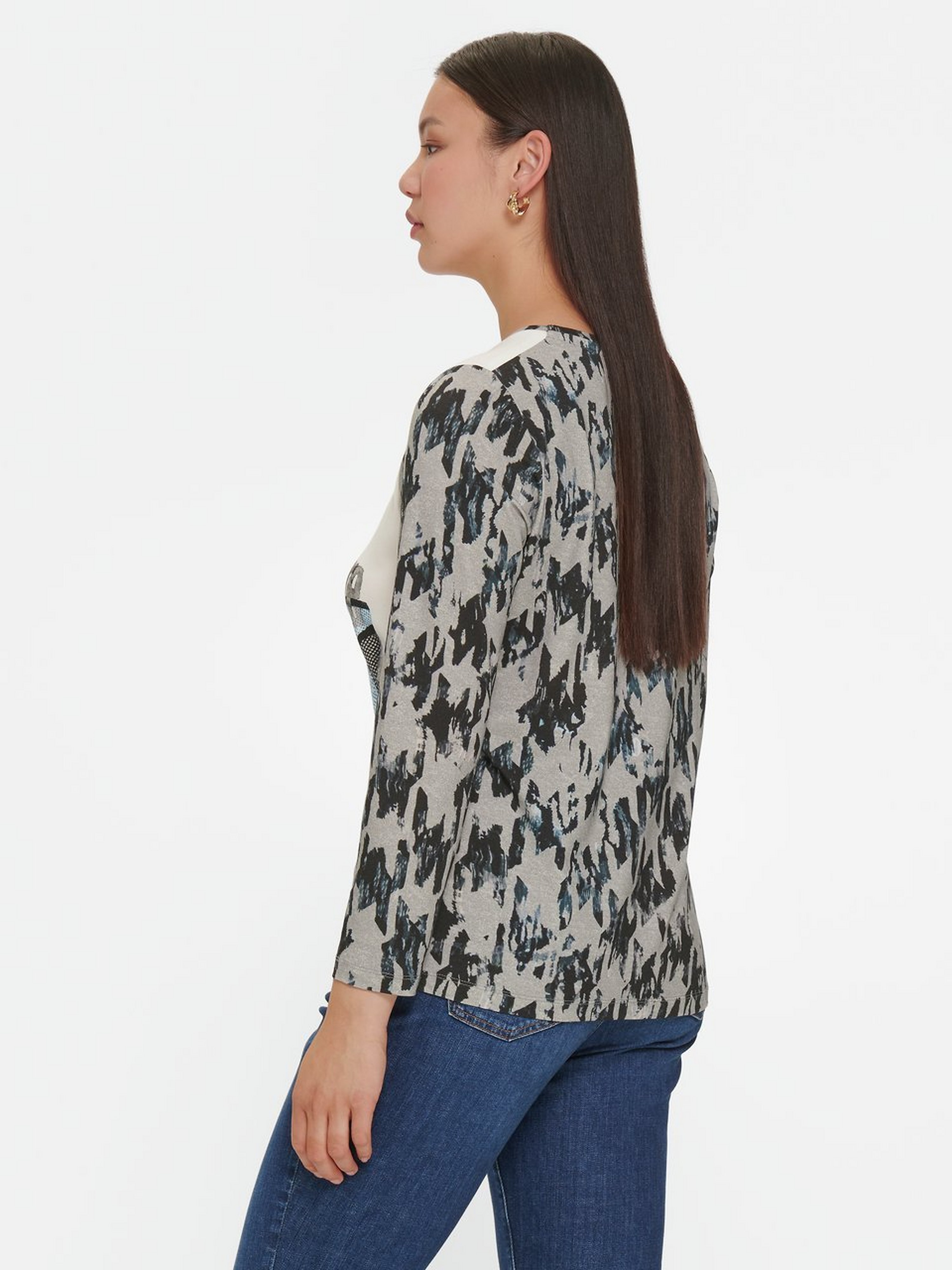Rundhals-Shirt