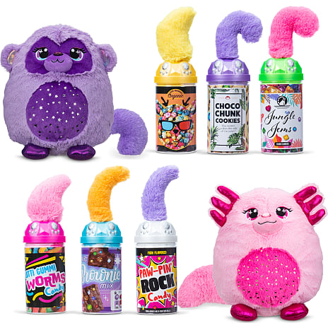 Misfittens katte bamse - flere varianter - assorteret