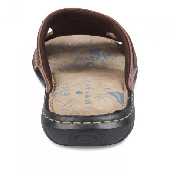 Mules MARRON CAPE BOARD CUIR