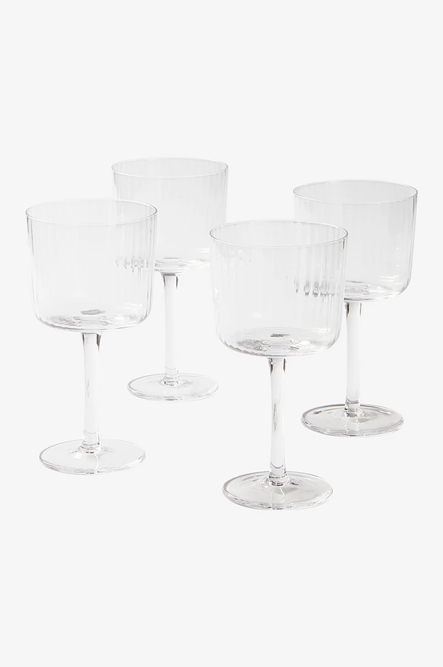 NOOR rødvinsglass 4-pakning