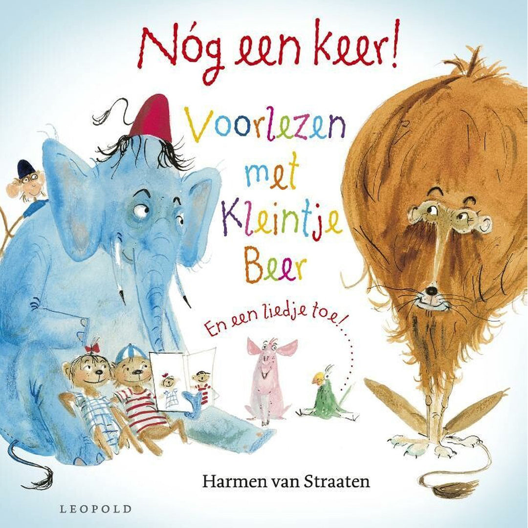 Uitgeverij leopold nog een keer! voorlezen met kleintje beer