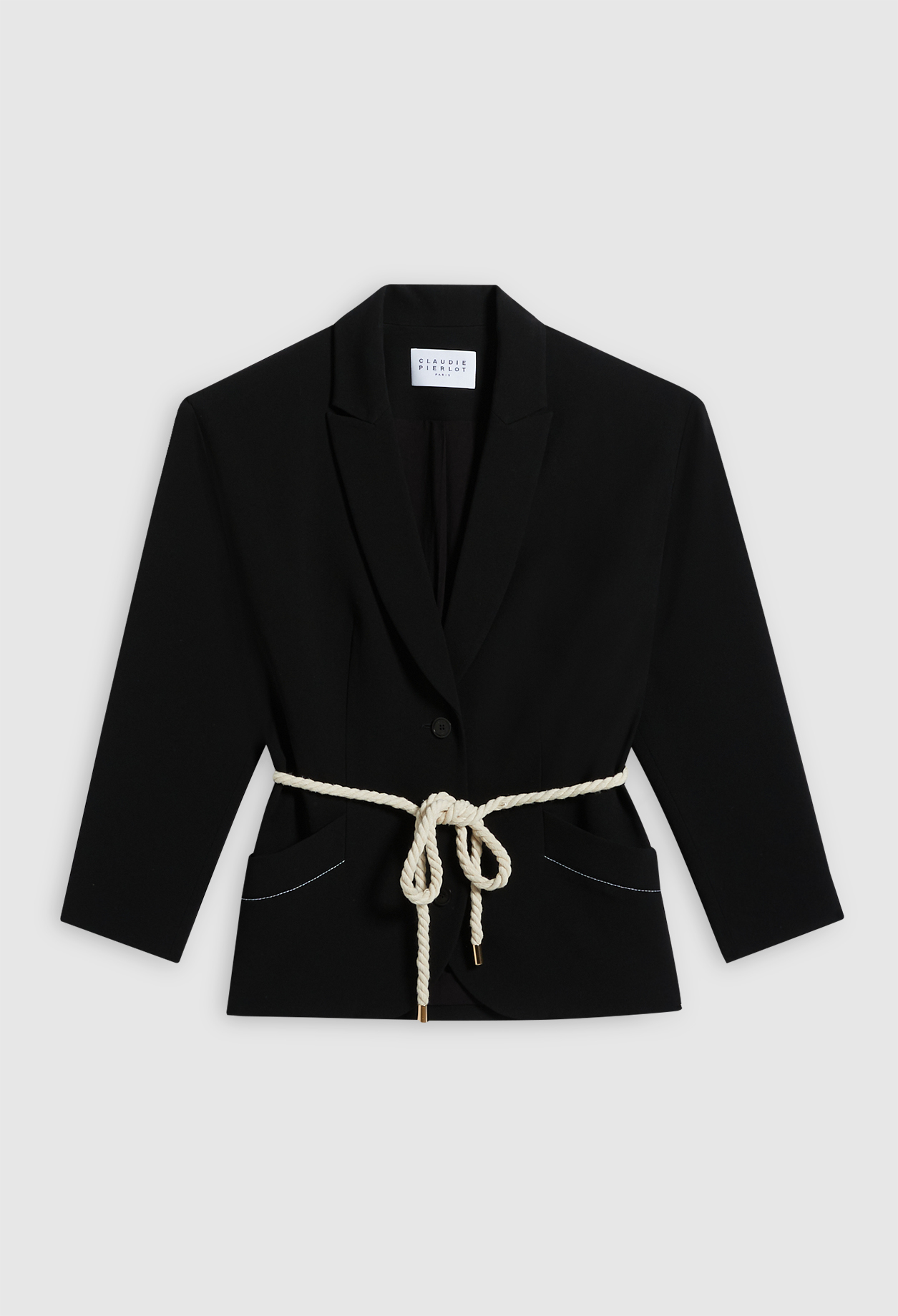 Veste ceinturee