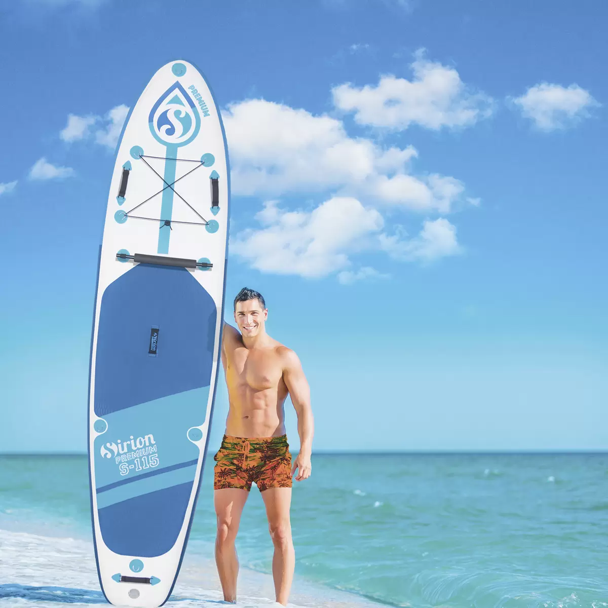 Stand Up Paddle Komplettset Sirion Premium S-115