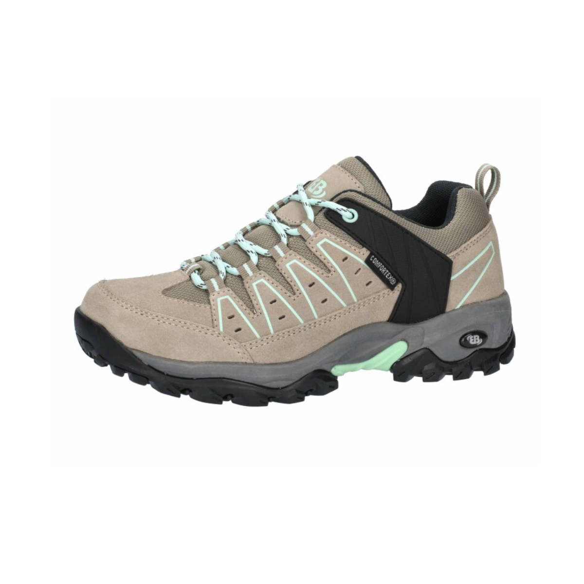 Brütting mount pinos low wandelschoenen - beige /turqoise
