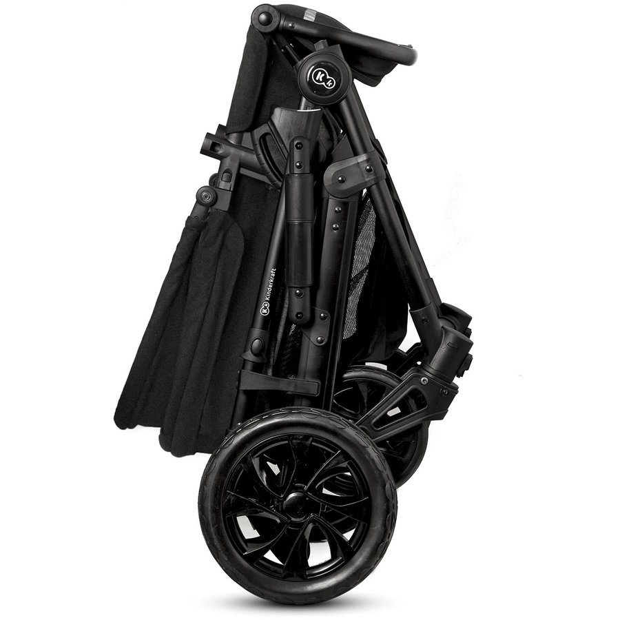 Kinderkraft Kinderwagen Prime Lite 3 in 1 Mink Pro Black