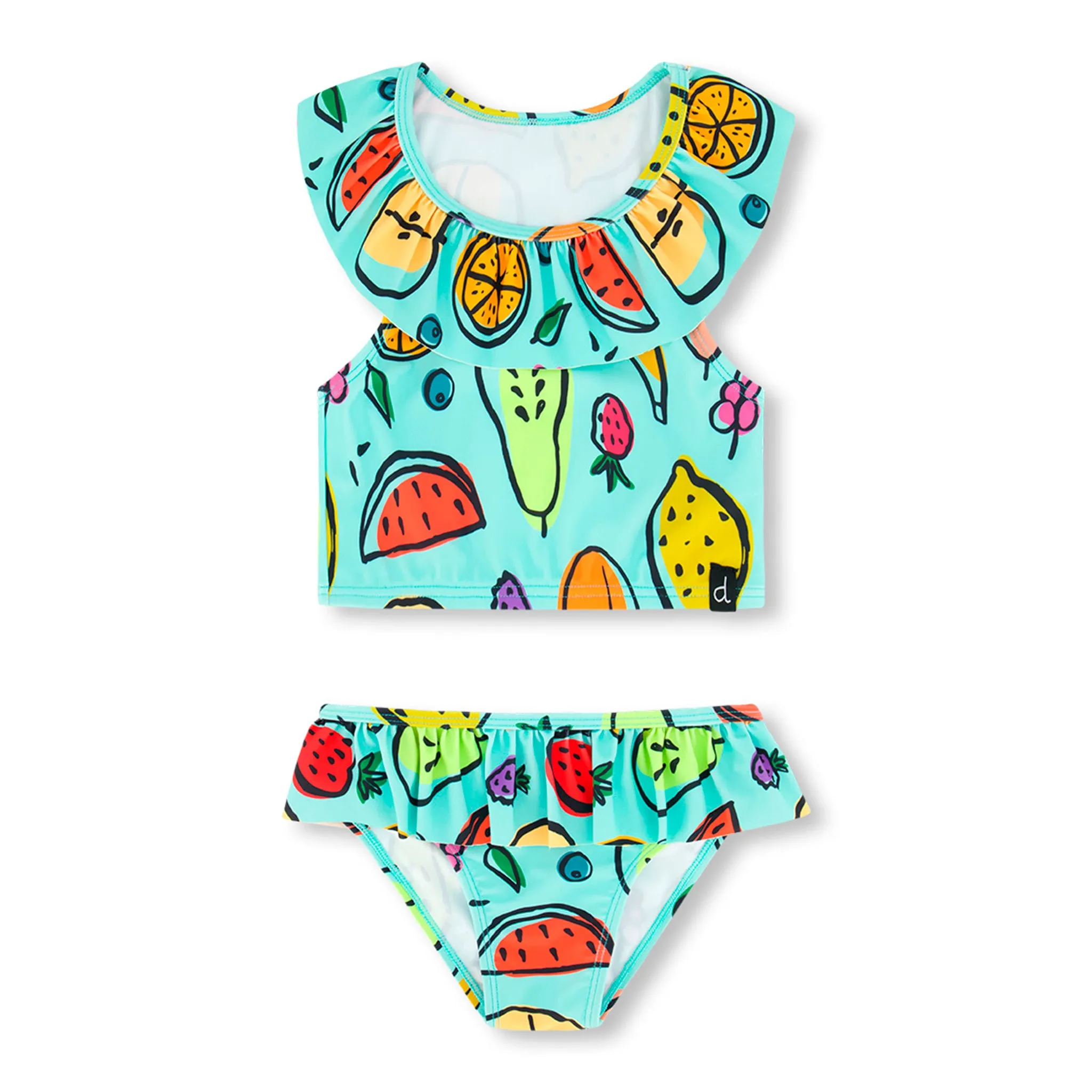 Deux par Deux Bikini UV Fruits 7-12ans