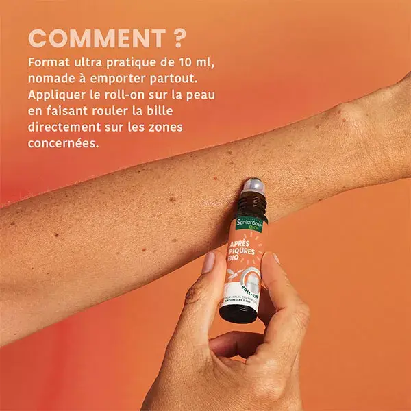 Óleos Essenciais Orgânicos Roll-on Santarome After Bites 10ml