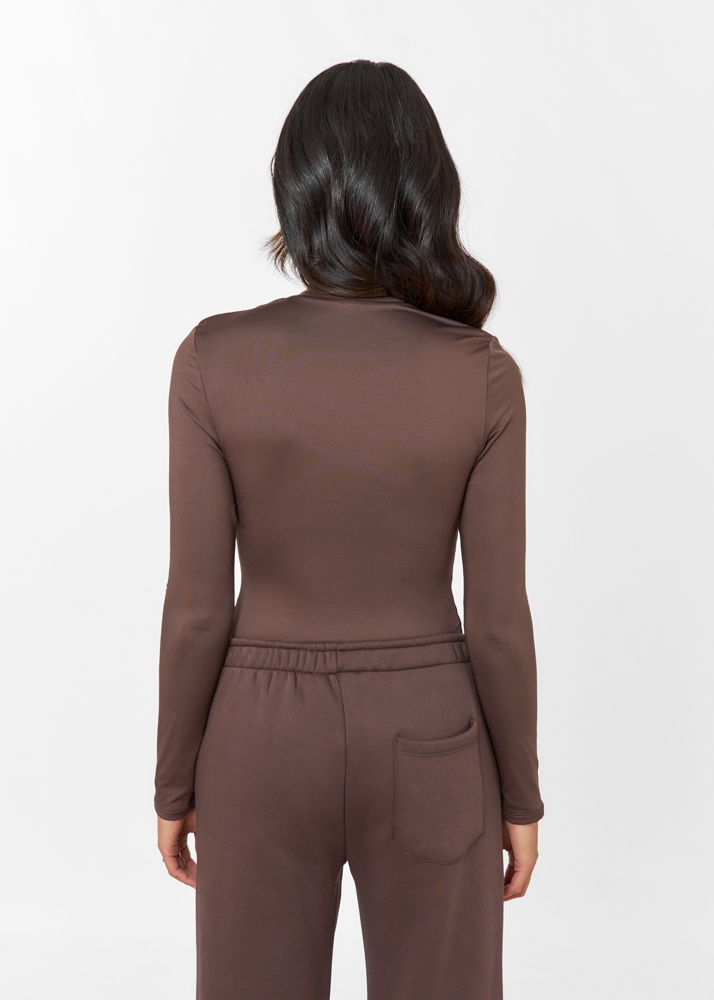 Longsleeve tee choco