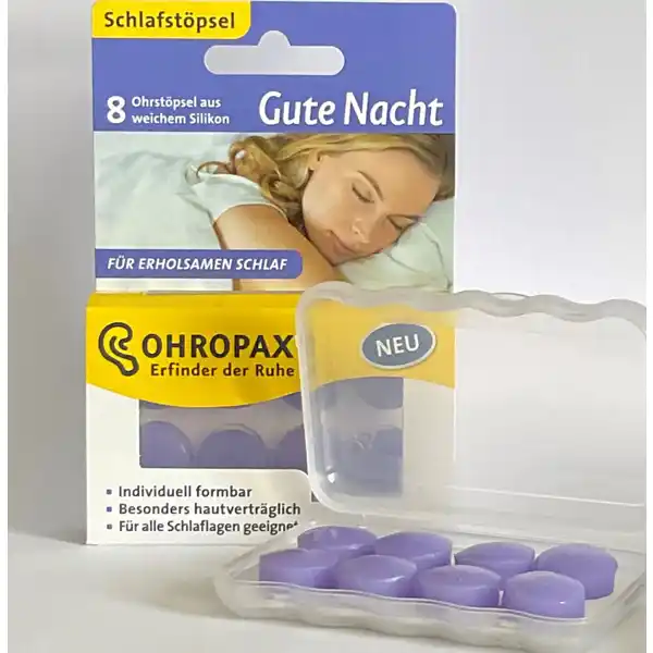 Ohrstöpsel Gute Nacht