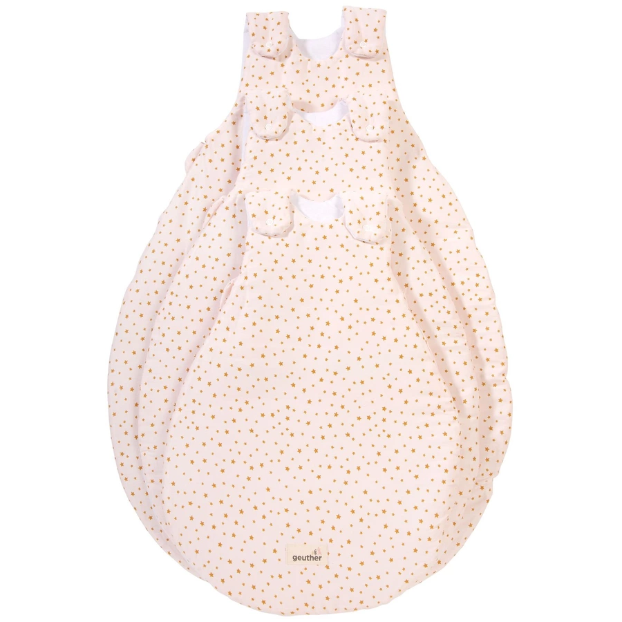 geuther Schlafsack Starry Night pink