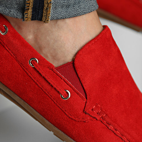 Mocassins Rouge
