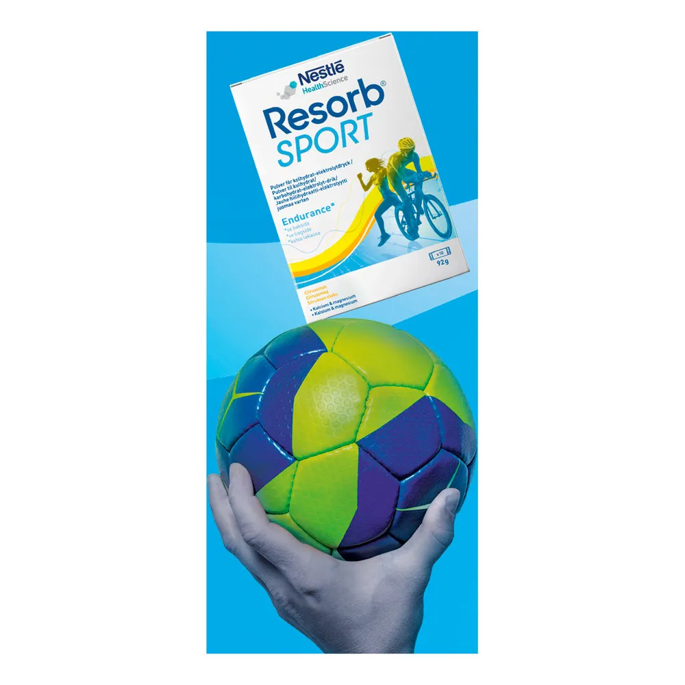 Resorb Sport Citrus - 10 poser