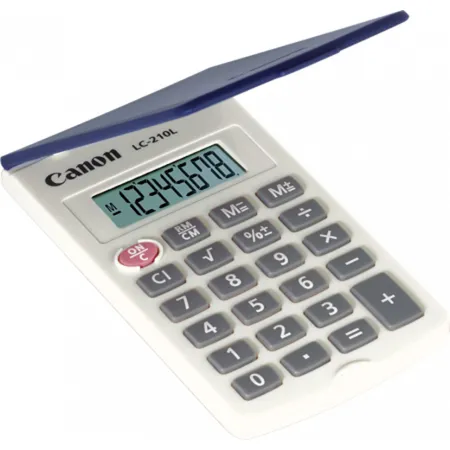 Canon LC-210L Taschenrechner Display-Rechner Blau, Weiß