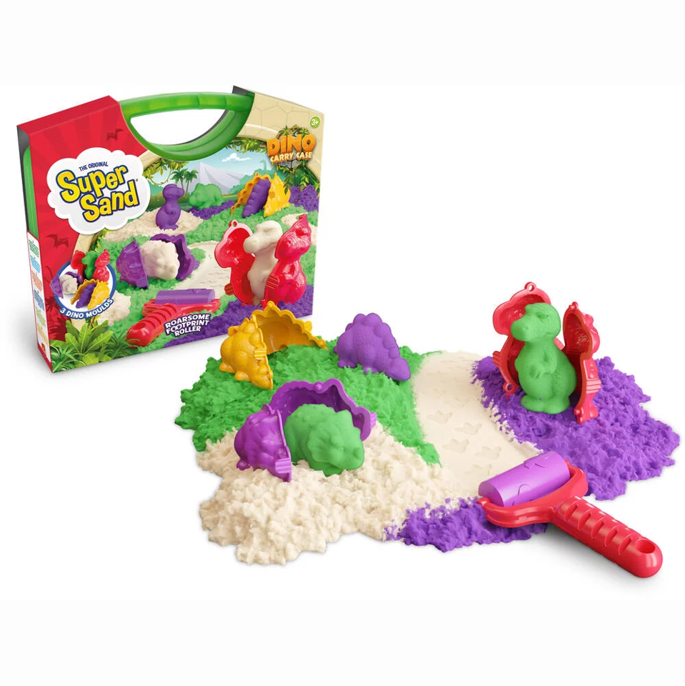 Super Sand - Dinosaur Carry Case Playset