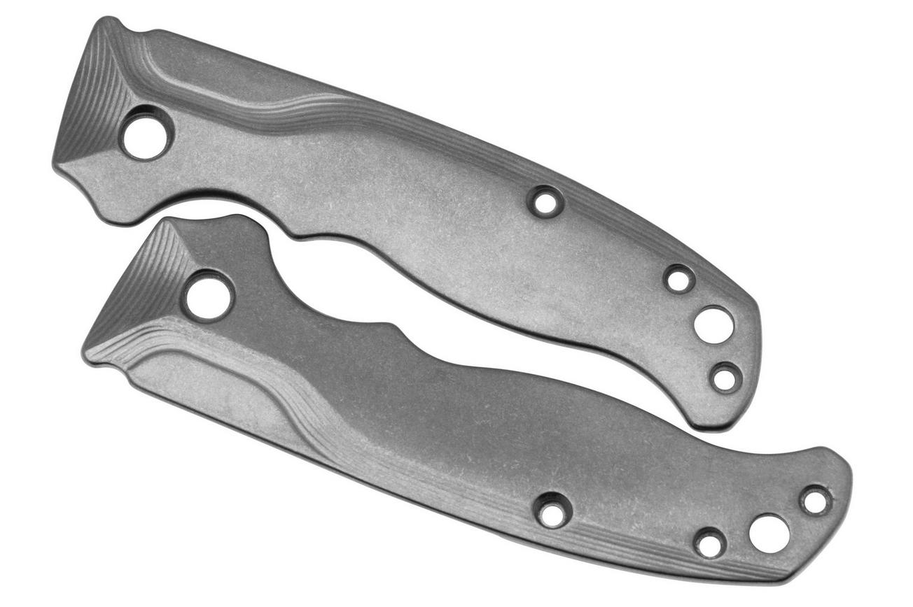 Flytanium Demko AD 20.5, FLY-0973 Bandwidth Scales Stonewashed Titanium, handgreepschalen