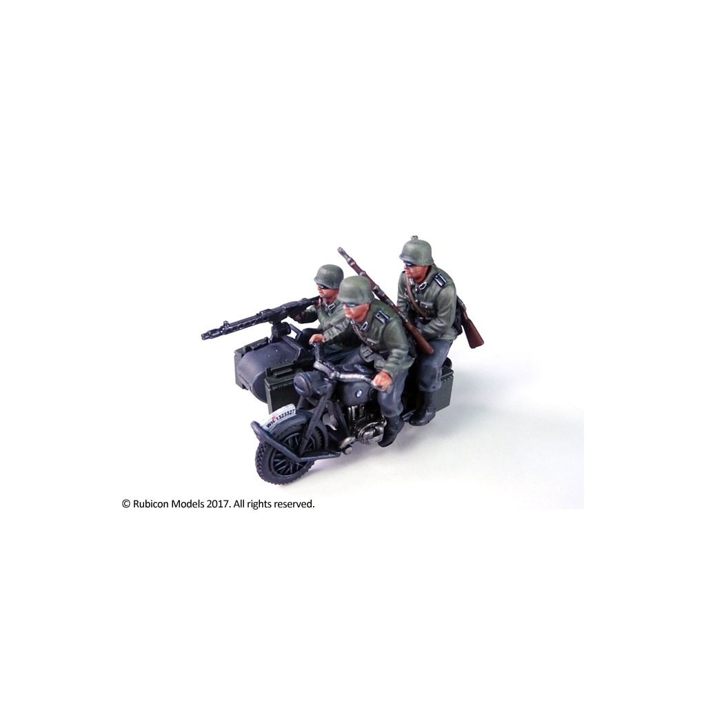 German Motorcycle R75 with Sidecar (Europe)